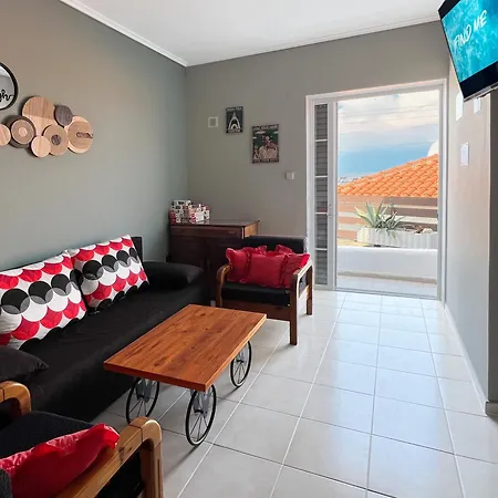 Rona Vista Cozy Veranda דירה פוליכרונו